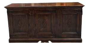 Solid Oak Sideboard, 1960s