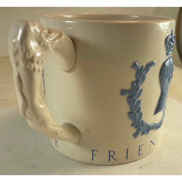 English Wedgewood Friendship Makes Peace 1939 w.h. Plummer Co Commemorative #164 of 3000 For Sale - Image 3 of 12
