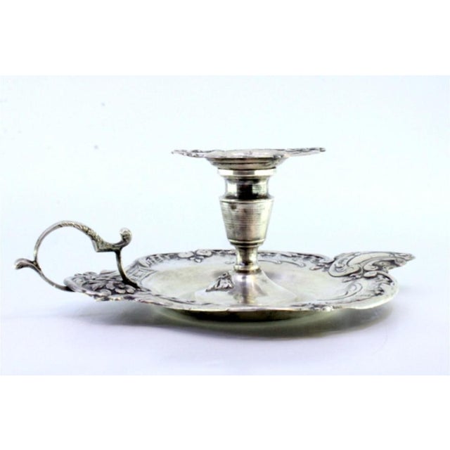 Silver Paddle with Reliefs and Cut-Outs For Sale - Image 4 of 7