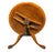 Orange Vintage Queen Anne Style Birds Eye Maple Tea Table For Sale - Image 8 of 9