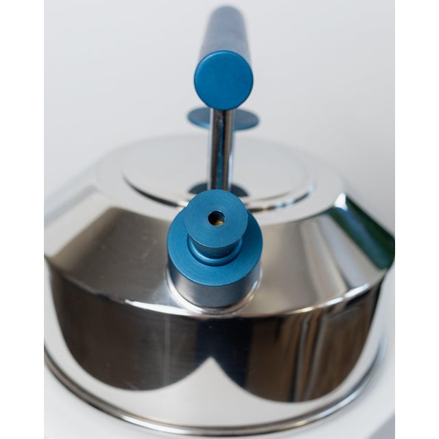 Vintage Italian Prandelli Stainless Steel Kettle by Raunkjaer Kjaergaard, 1980s For Sale - Image 9 of 12