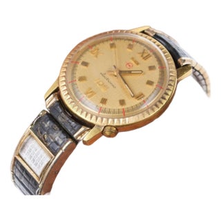 Men's 1960's Elgin Electronic 105 with calendar band For Sale