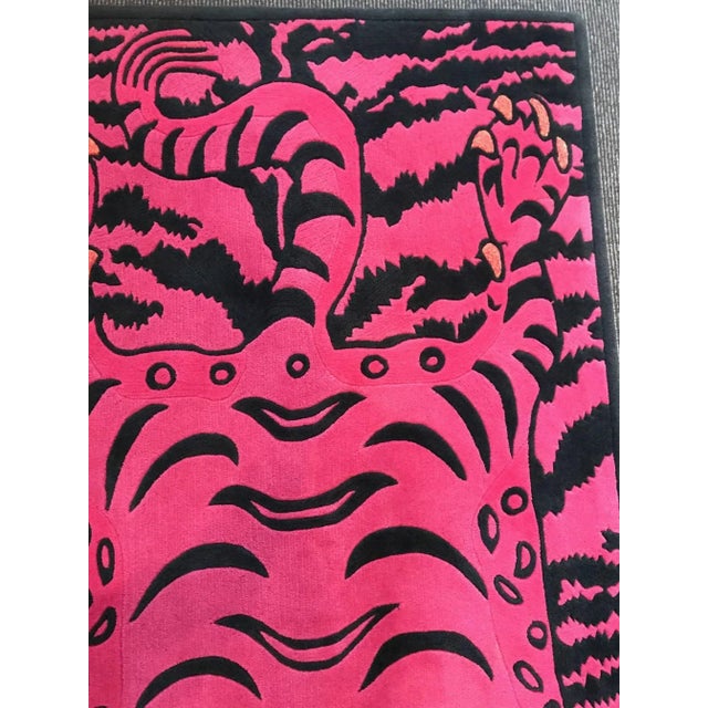 Early 21st Century New Tibetan Rug Carlo Rampazzi For Sale - Image 5 of 8