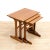 Mid-century set of nesting tables by G Plan. Constructed from teak and afromosia, these quality side tables are...