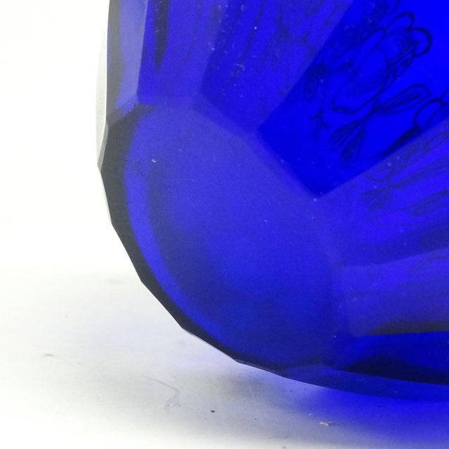 Polish Art Deco Vase from Josephine Glassworks, 1930s For Sale - Image 6 of 14