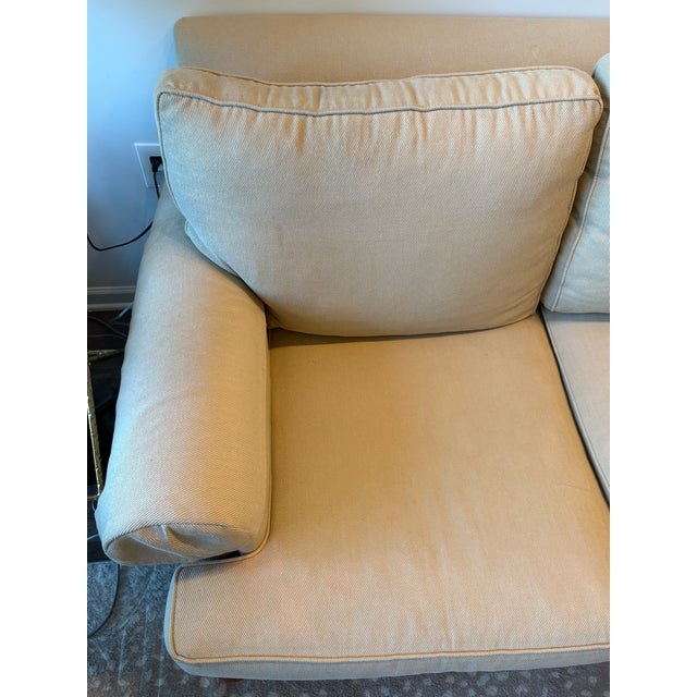 Henredon Custom Ralph Lauren Sofa For Sale - Image 4 of 6