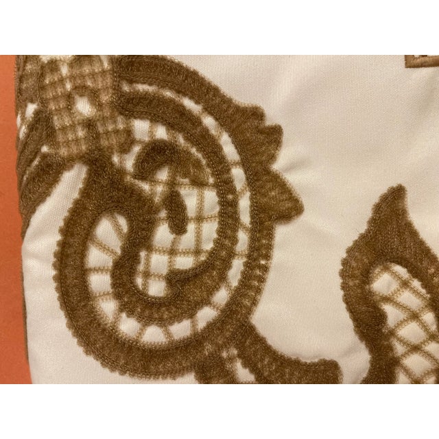 1990s Vintage Fendi Decorative Throw Pillow Cover, Italian For Sale - Image 5 of 7