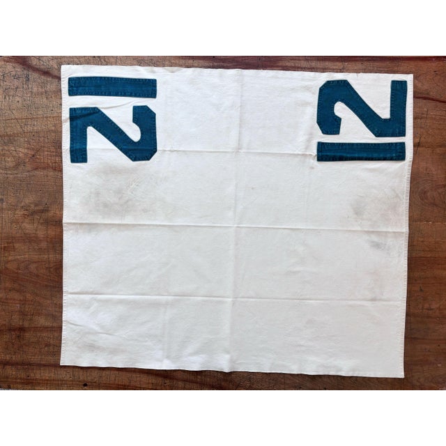 Farmhouse 1960s Vintage Racehorse Saddle Cloth, #12 For Sale - Image 3 of 9