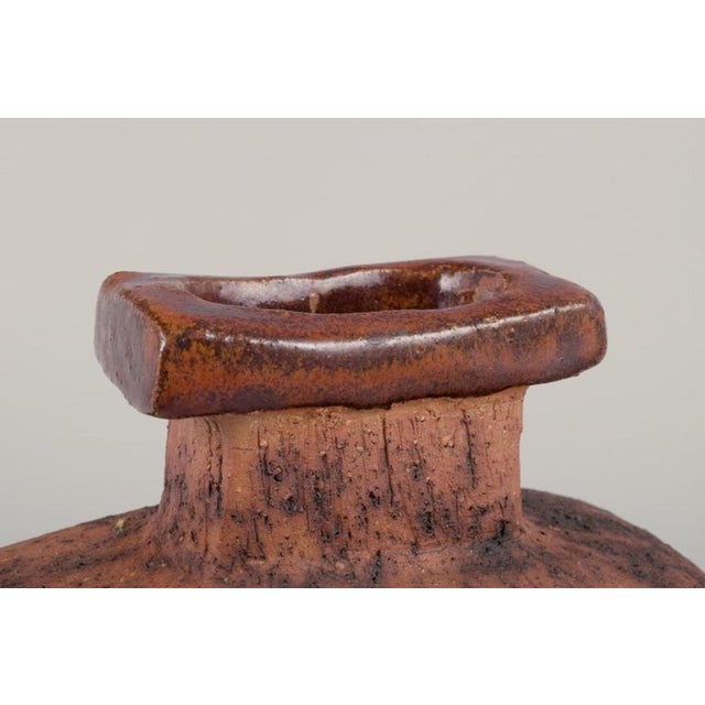 1970s Swedish Ceramic Vase by Curt Magnus Addin, 1970s For Sale - Image 5 of 9