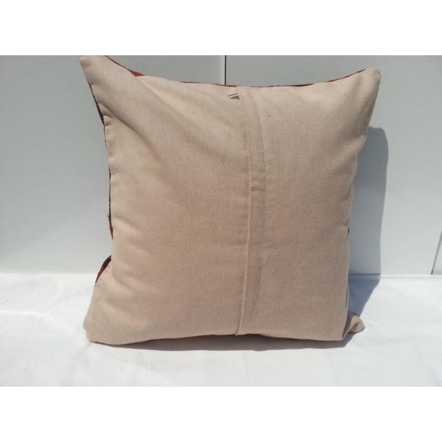 Handwoven Turkish Pillow Cover For Sale - Image 6 of 6