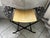 Black 1920s Empire Regency X Stool With Griffin Lion in the Manner of Oscar Bach For Sale - Image 8 of 11