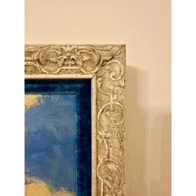 Mid Century Abstract Impressionist Original Oil Painting by Herman Rednick For Sale In Houston - Image 6 of 12