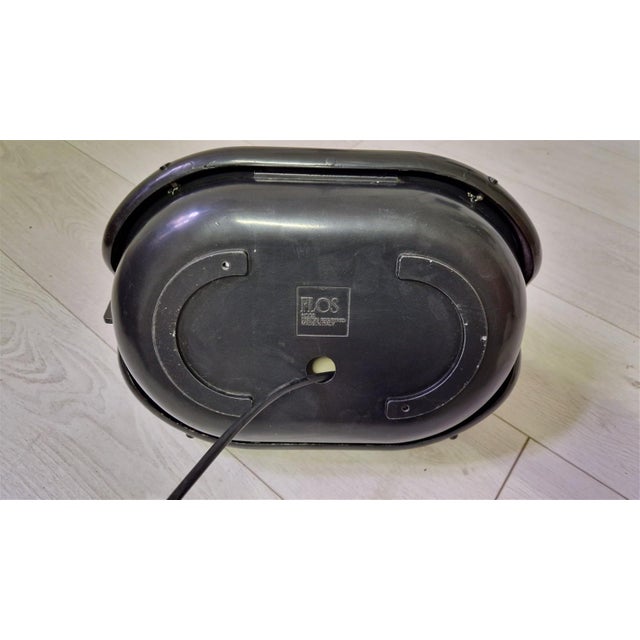 Blue Adjustable Dark Blue Noce Table Lamps by Achille Castiglioni for Flos, 1980s For Sale - Image 8 of 18