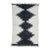 Black and White Flatwoven Rug - 9.7 X 6.4 Ft For Sale