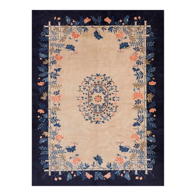 1920s Chinese Peking Carpet For Sale