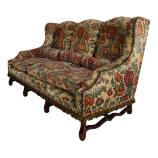 Os De Mouton Sofa in Tapestry, 1820 For Sale