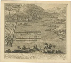 Duncan, Roman Battle Print of Scipios Front, 1753, Paper