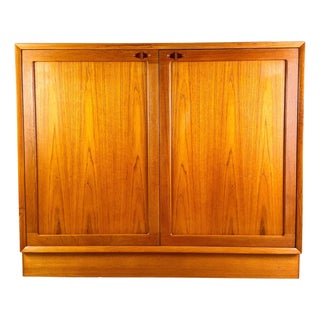 Small Mid-Century Chest of Drawers in Teak by H. W. Klein for Bramin, 1960s For Sale