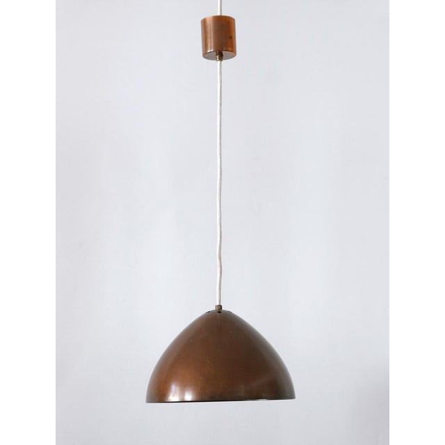 1950s Mid-Century Modern Copper Pendant Lamp, Finland, 1950s For Sale - Image 5 of 18