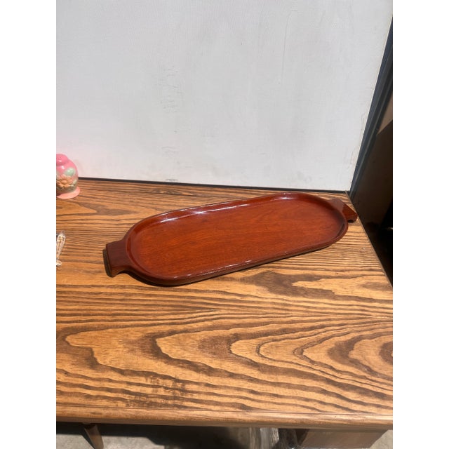 Mid Century Danish Serving Tray For Sale In Atlanta - Image 6 of 6