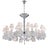 Collection Regina Chandelier in Metal and Crystal by Jago For Sale