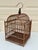 Asian Vintage Mid Century Asian Bamboo Bird Cage For Sale - Image 3 of 12