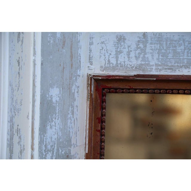 White Large Directoire Trumeau Mirror For Sale - Image 8 of 9