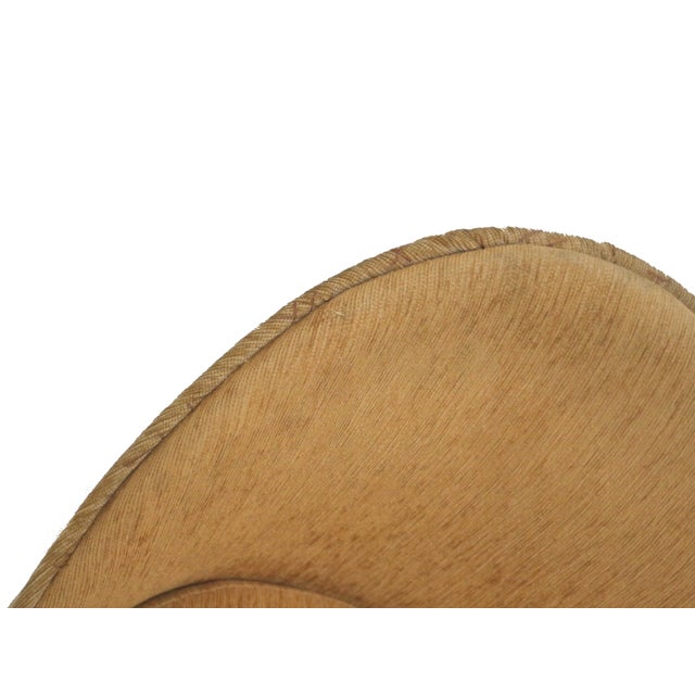 1960s Vintage Yellow Chair with Storage Space, 1960s For Sale - Image 5 of 8