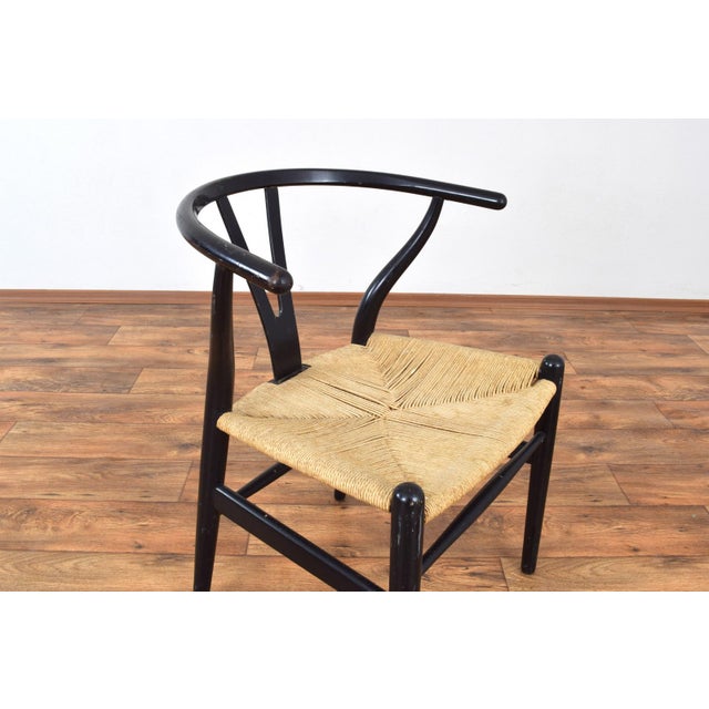 CH 24 Wishbone Chair by Hans J. Wegner for Carl Hansen, 1960s For Sale - Image 11 of 12