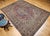 19th Century Persian Kerman Lavar Rug, Hand-Knotted Wool, Floral Pattern, Red & Ivory, 8x11 For Sale - Image 14 of 18