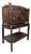 Spanish Carved Oak Bargueño on Stand, 1930 For Sale