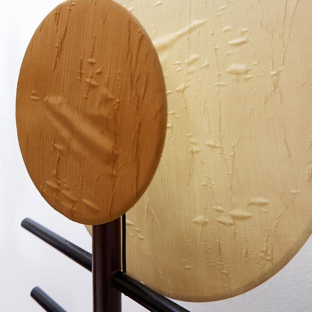 Boho Style Disc Lamps, Set of 2 For Sale - Image 4 of 12