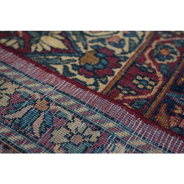 Antique Lavar Kerman Rug 5'7'' x 7'4''.