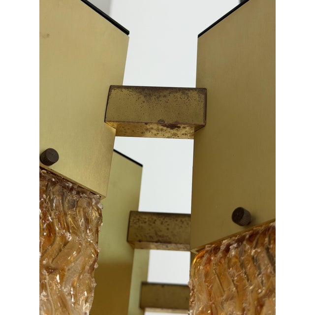 1970s Nine-Light Chandelier in the style of Gaetano Sciolari for Stilnovo, 1970 For Sale - Image 5 of 10