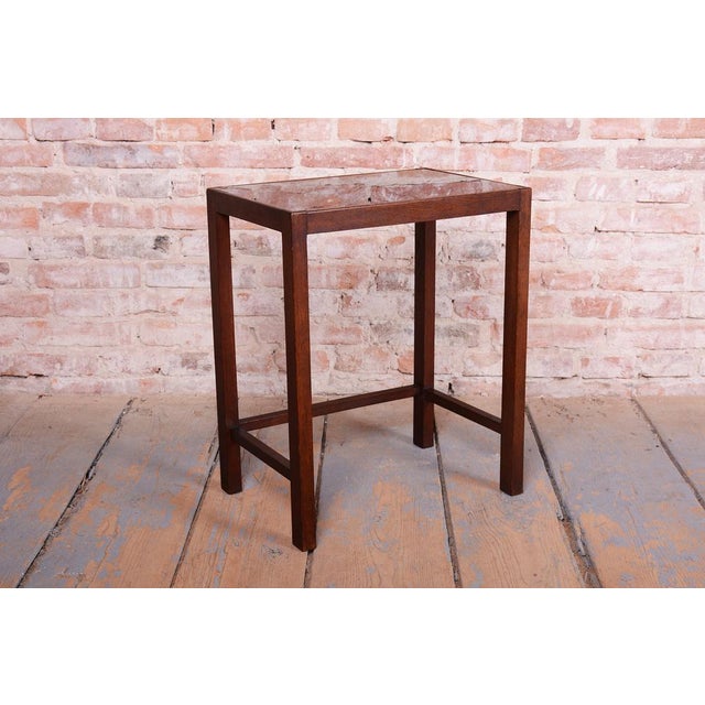 Art Deco Beech Side Table by J. Halabala for UP Závody, Czech, 1930s For Sale - Image 6 of 8