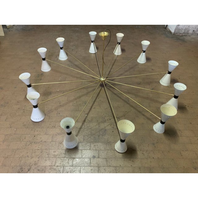1950s Vintage Hotel Ceiling Lamp, 1950s For Sale - Image 5 of 6