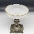 Biedermeier Silver Fruit Bowl on Stand, Austria, 1850s For Sale - Image 6 of 10