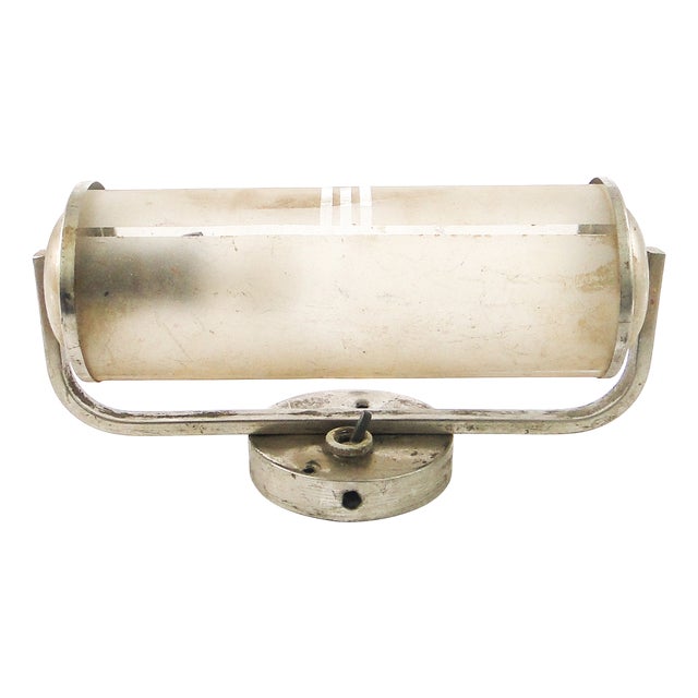 Art Deco Wall Lamp from Napako, Former Czechoslovakia, 1950s For Sale