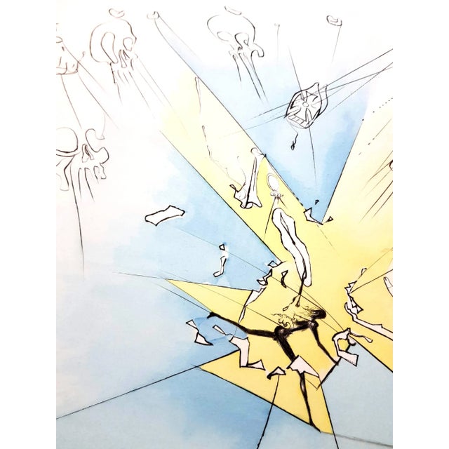 Salvador Dali - The Grand Inquisitor - Original Signed Engraving 1974 For Sale - Image 8 of 10