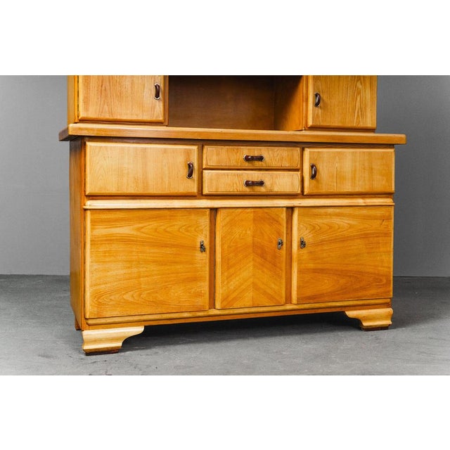 Wood Art Deco Kitchen Buffet For Sale - Image 7 of 18