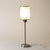 Table lamp with brushed metal base and original art deco hood in glass straws measures 12 x h 51 art deco style lamp...