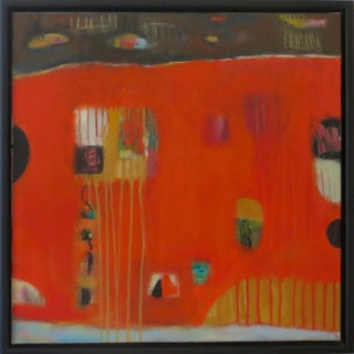 Contemporary Abstract by Karen Zazon, "A Case of You" For Sale