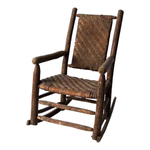 Antique Hickory Rocking Chair