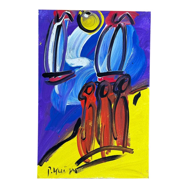 Original 1984 Peter Keil Painting For Sale