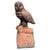 English Owl Garden Ornament in Aged Terracotta For Sale - Image 18 of 18