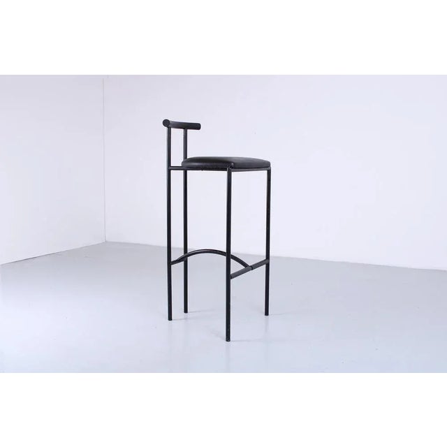Tokyo Black Stool by Rodney Kinsman for Bieffeplast, 1980s For Sale - Image 6 of 18