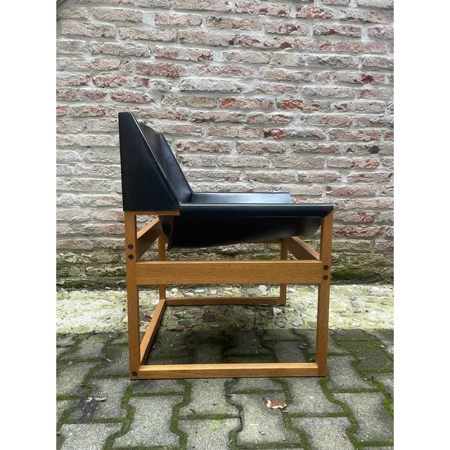 Sattteldeder Canto Chair by Rainer Schell for Schlapp, 1970s, in Very Good conditions. Designed 1970 to 1979 I have...