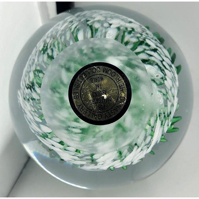 Contemporary Dynasty Gallery Dolphin Paperweight Heirloom Collection Around the World For Sale - Image 3 of 3