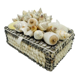Vintage Shell Box For Sale