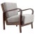 Art Deco Czechoslovakian Armchair, 1940s For Sale - Image 9 of 9